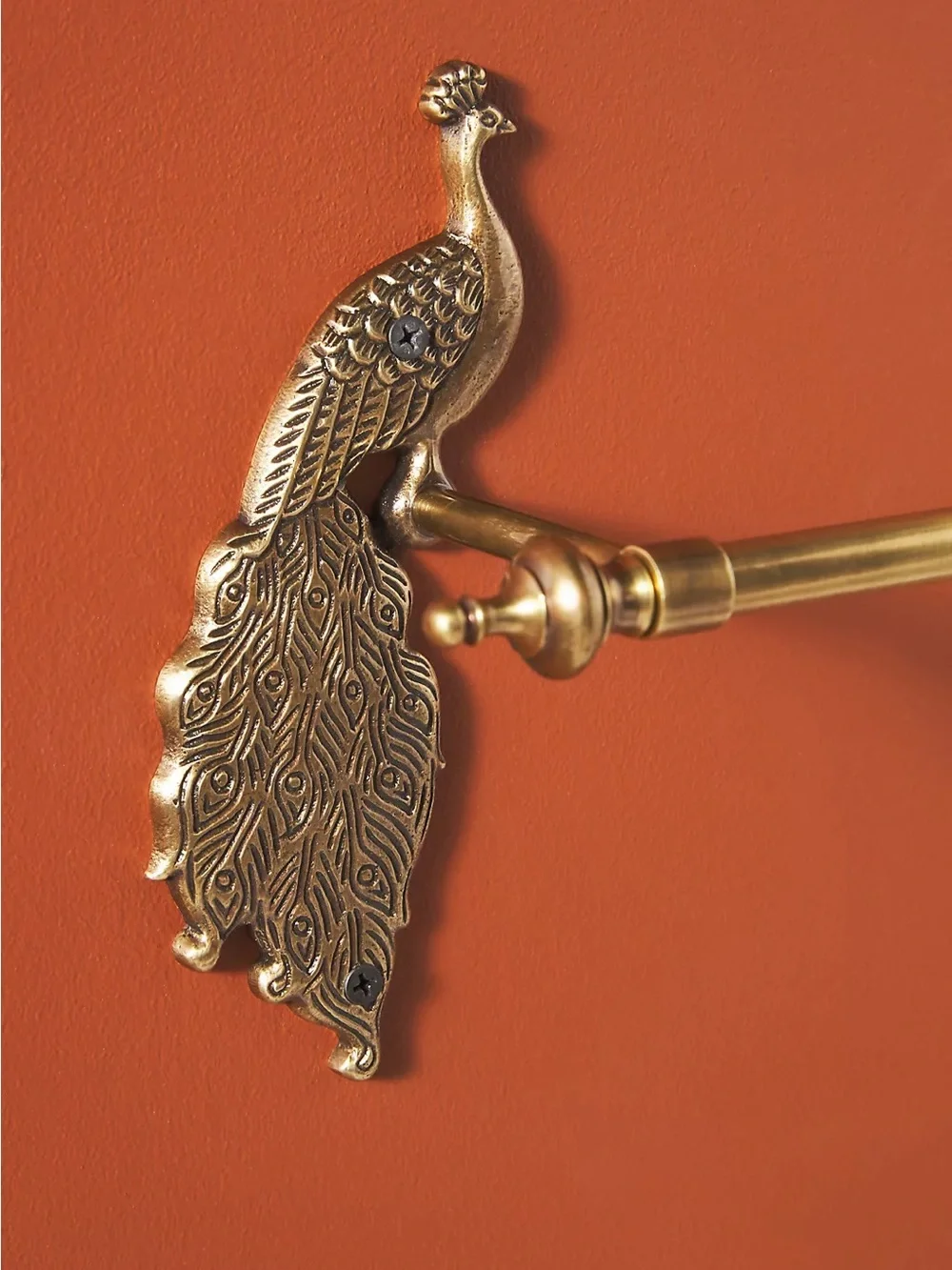 Anthropologie Ida Peacock Towel Hook